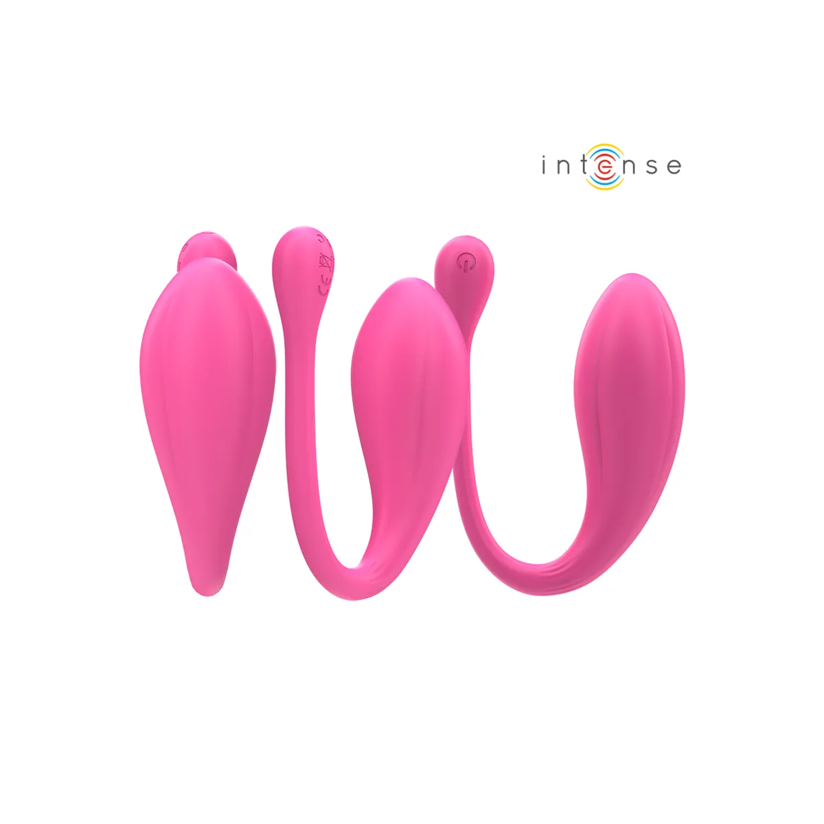 Janice U Vibrator Doppelstimulation 10 Vibrationen Rosa mit Fernbedienung von Intense Couples Toys | Fesselliebe.de