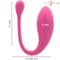 Janice U Vibrator Doppelstimulation 10 Vibrationen Rosa mit Fernbedienung von Intense Couples Toys