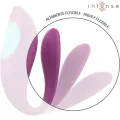 Annie U-Förmiger Vibrator und Stimulator Lila mit Fernbedienung von Intense Couples Toys