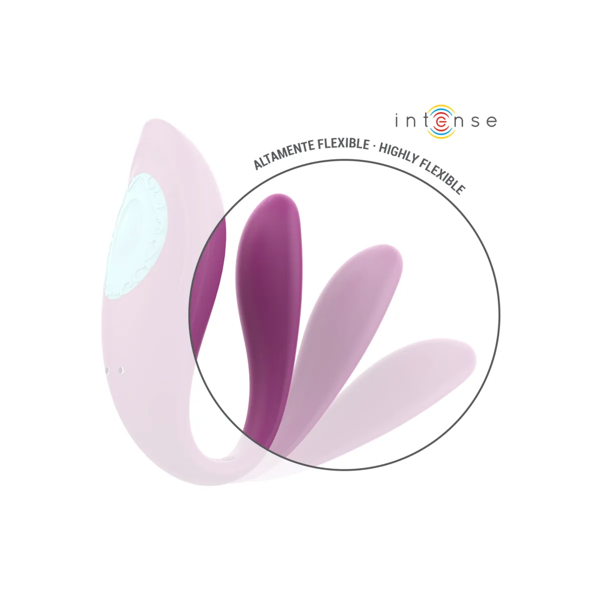 Annie U-Förmiger Vibrator und Stimulator Lila mit Fernbedienung von Intense Couples Toys | Fesselliebe.de