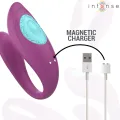 Annie U-Förmiger Vibrator und Stimulator Lila mit Fernbedienung von Intense Couples Toys