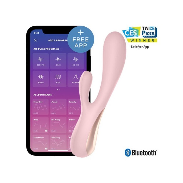 Mono Flex Rosa mit App von Satisfyer Connect | Fesselliebe.de