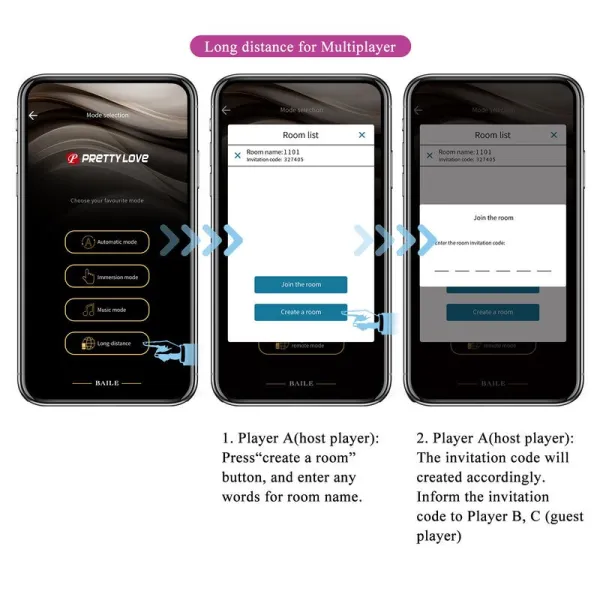 Hector Electroshock Vibrator Per App-Steuerung Lila von Pretty Love High Grade | Fesselliebe.de