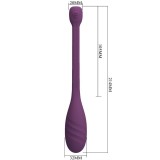 Leviathan App-Gesteuerter Vibrator Lila von Pretty Love Smart | Fesselliebe.de