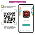 Leviathan App-Gesteuerter Vibrator Lila von Pretty Love Smart