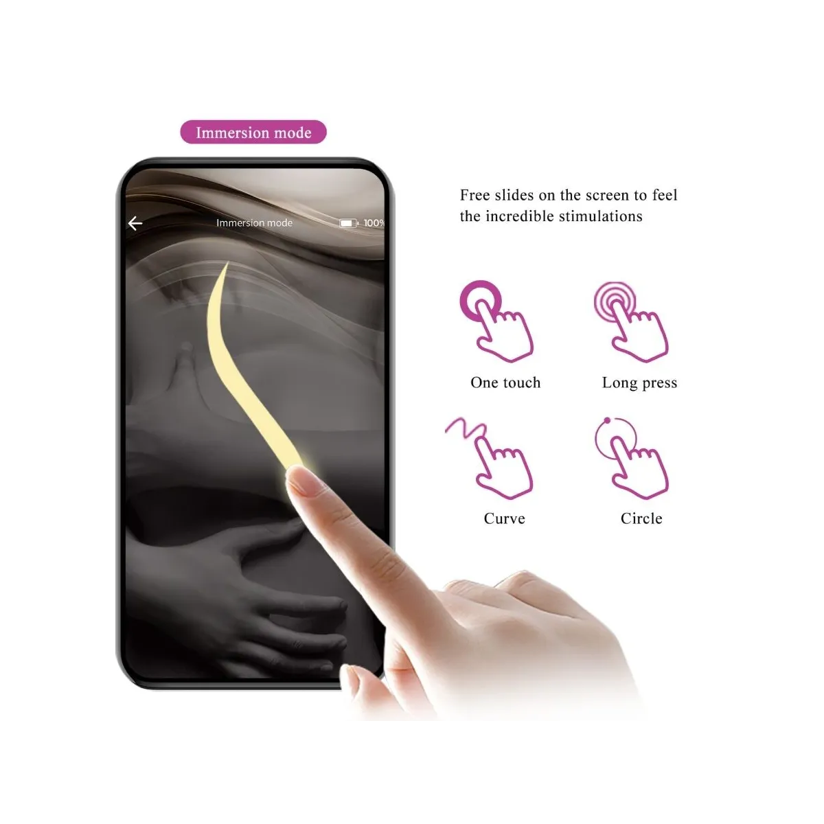 Leviathan App-Gesteuerter Vibrator Lila von Pretty Love Smart | Fesselliebe.de