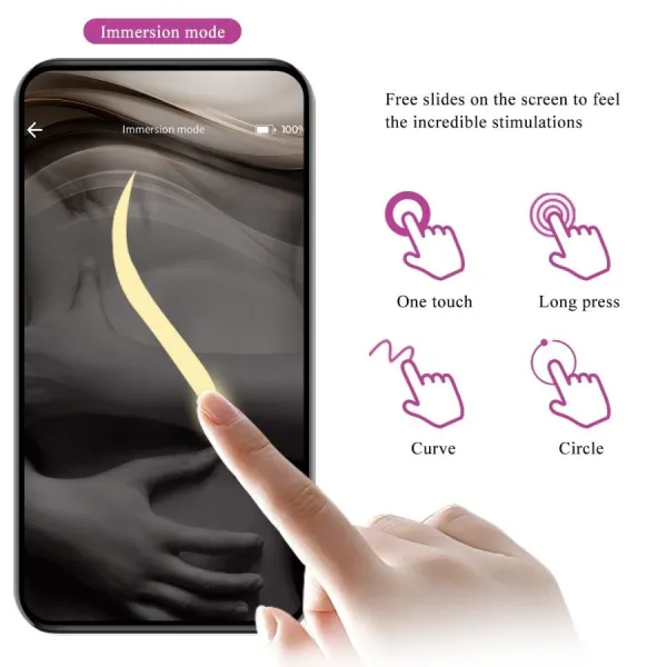 Leviathan App-Gesteuerter Vibrator Lila von Pretty Love Smart | Fesselliebe.de