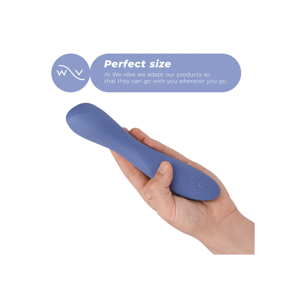 Rave 2 G-Spot Vibrator Blau von We-Vibe | Fesselliebe.de