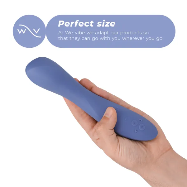 Rave 2 G-Spot Vibrator Blau von We-Vibe | Fesselliebe.de