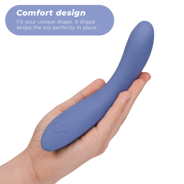 Rave 2 G-Spot Vibrator Blau von We-Vibe | Fesselliebe.de