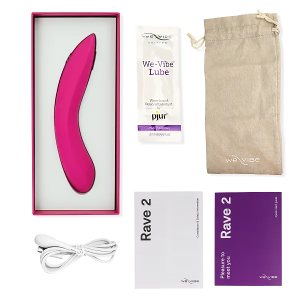 Rave 2 G-Spot-Vibrator Rosa von We-Vibe | Fesselliebe.de