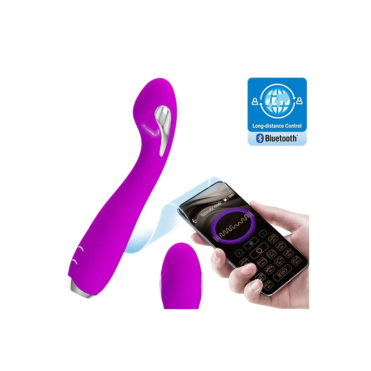 Hector Elektroschock-Vibrator Kostenlose App Violett von Pretty Love Flirtation | Fesselliebe.de