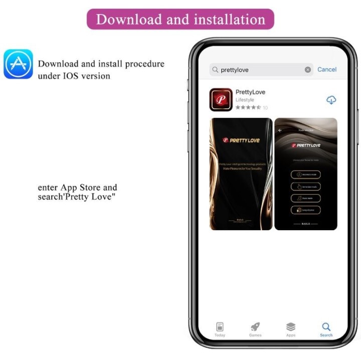 Hector Elektroschock-Vibrator Kostenlose App Violett von Pretty Love Flirtation | Fesselliebe.de