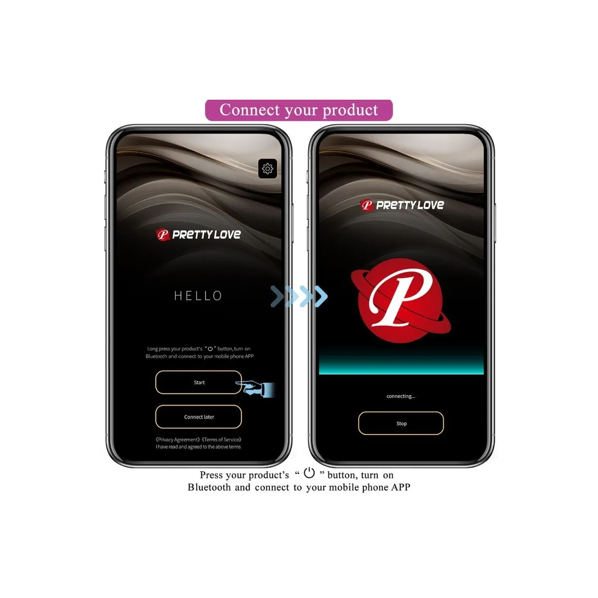 Hector Elektroschock-Vibrator Kostenlose App Violett von Pretty Love Flirtation | Fesselliebe.de