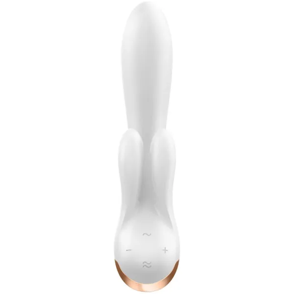 Double Flex Vibrator App Weiss von Satisfyer Connect | Fesselliebe.de