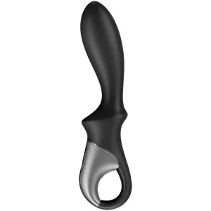 Heat Climax Anal Vibrator App Schwarz von Satisfyer Connect