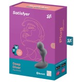 Deep Diver Vibrating Plug App Grau von Satisfyer Connect | Fesselliebe.de