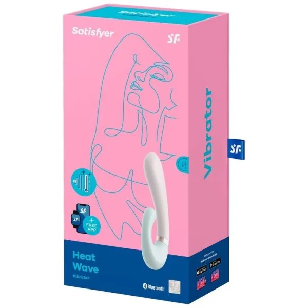 Heat Wave Vibrator App Weiss von Satisfyer Connect | Fesselliebe.de