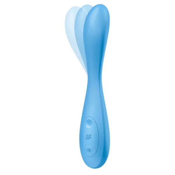 G-Spot Flex 4+ Multi Vibrator App Blau von Satisfyer Connect | Fesselliebe.de