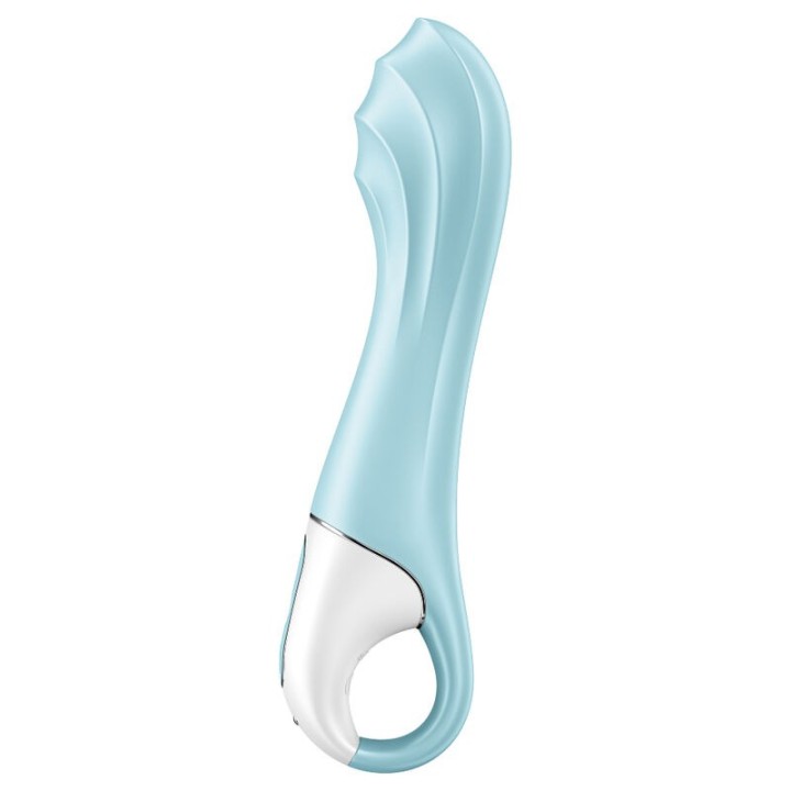 Air Pump Vibrator 5+ aufblasbare G-Spot-Vibrator-App Blau von Satisfyer Connect | Fesselliebe.de