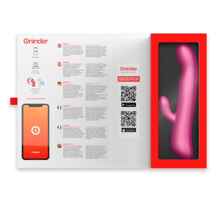 Oslo Vibration & Rotation Rosa - Kostenlose App von Oninder | Fesselliebe.de