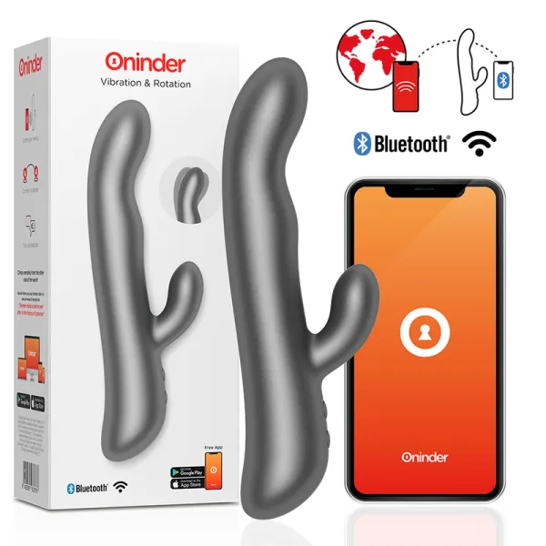 Oslo Vibration & Rotation Schwarz - Kostenlose App von Oninder | Fesselliebe.de
