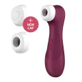 Pro 2 Generation 3 Wine Red Bluetooth & App von Satisfyer Air Pulse
