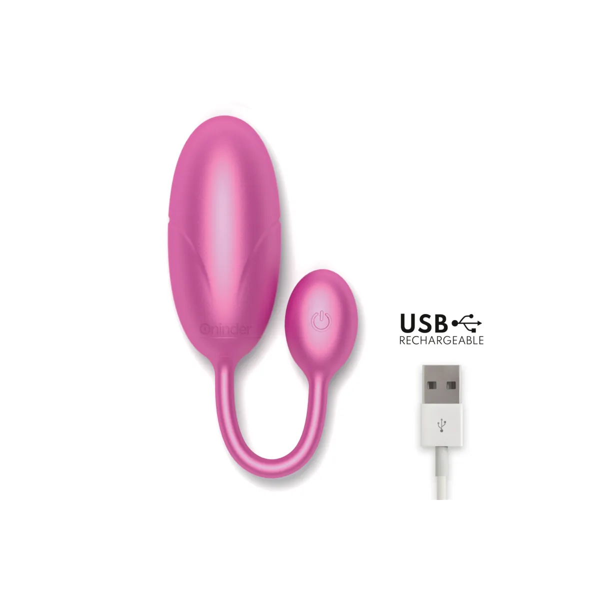 Tokyo Vibrierendes Ei Rosa 7,5 X 3,2 cm Kostenlose App von Oninder | Fesselliebe.de