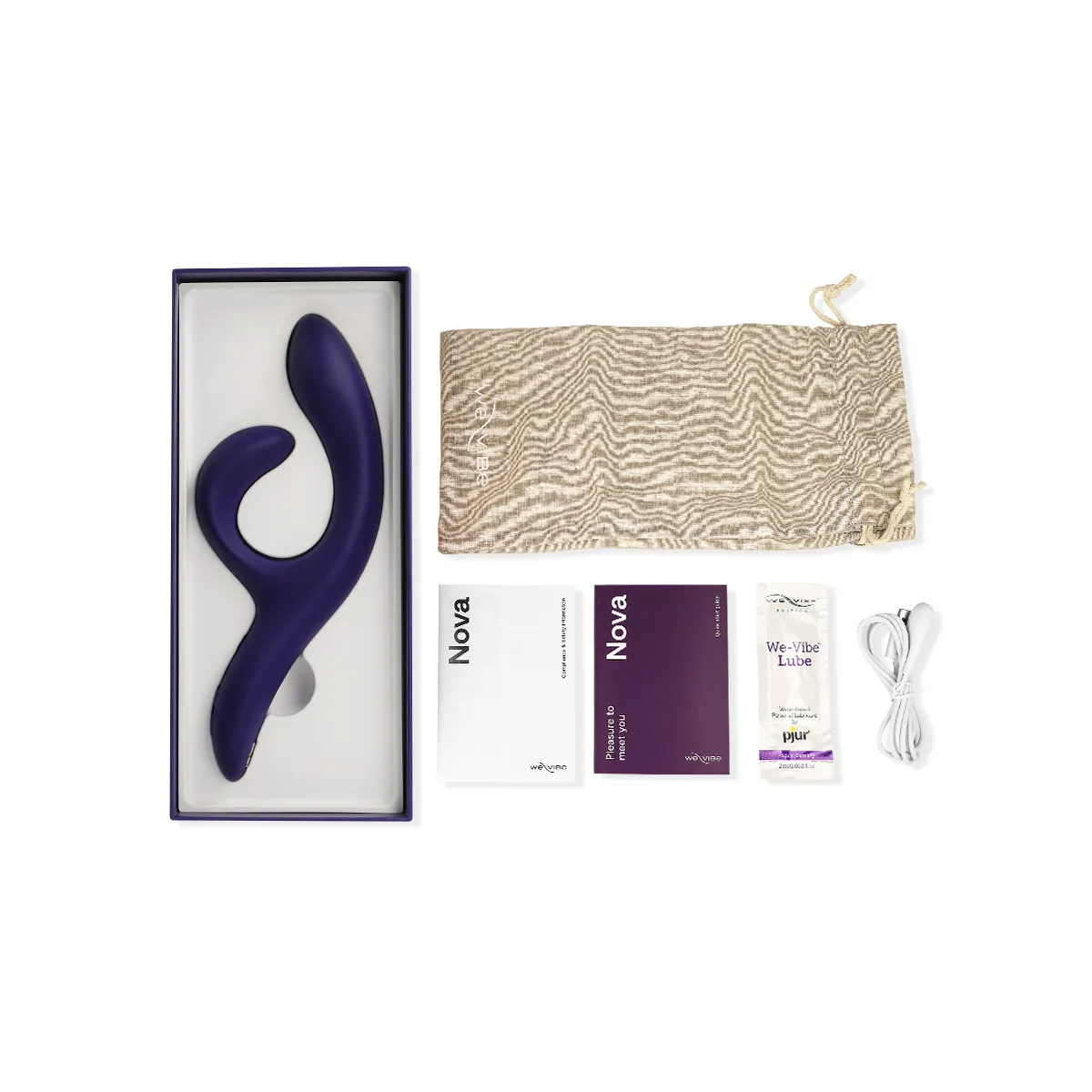 Nova 3 Rabbit Vibrator Mitternachtblau von We-Vibe | Fesselliebe.de