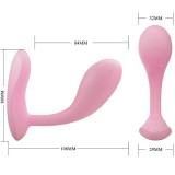 Baird G-Spot 12 Vibrationen wiederaufladbare Rosa App von Pretty Love Flirtation | Fesselliebe.de