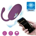 Doreen Purple wiederaufladbares Vibrations-Ei von Pretty Love Smart