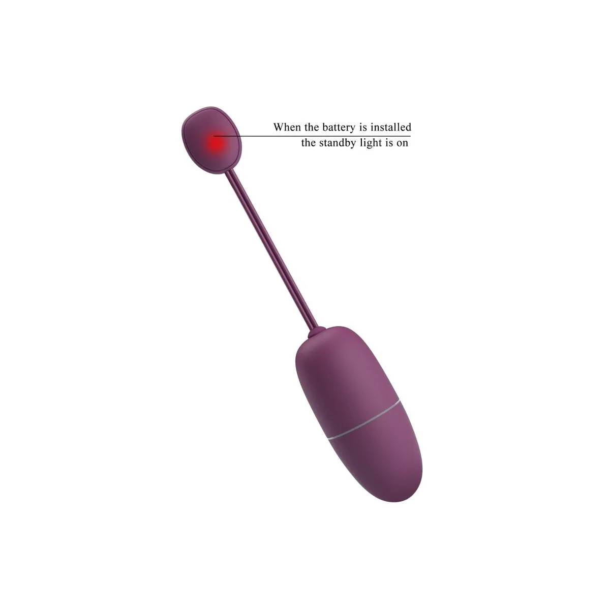 Nymph Vibrierendes Ei App-Gesteuert Lila von Pretty Love Bottom | Fesselliebe.de