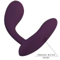Baird G-Spot 12 Vibrationen wiederaufladbar Lila App von Pretty Love Flirtation
