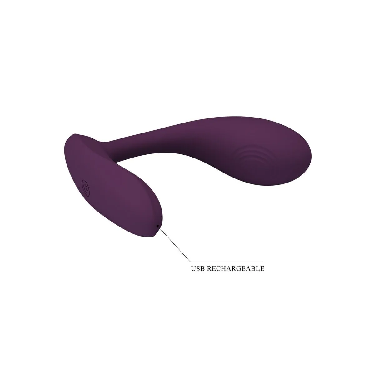 Baird G-Spot 12 Vibrationen wiederaufladbar Lila App von Pretty Love Flirtation | Fesselliebe.de