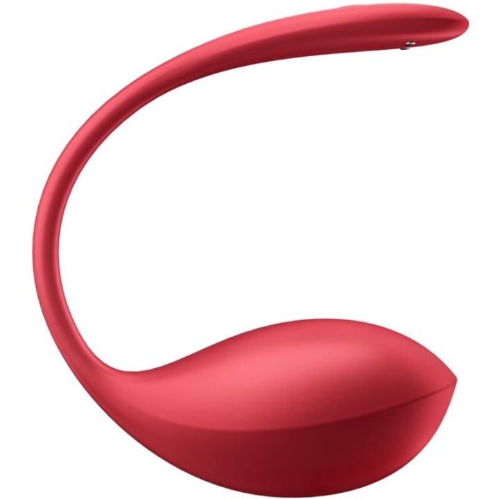 Shiny Petal G Point mit Fernbedienungs Stimulator Rot Kostenlose App von Satisfyer Partner | Fesselliebe.de