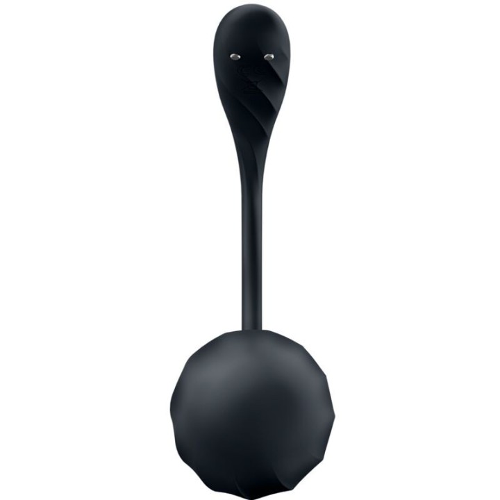 Ribbed Petal G Point Stimulator mit Fernbedienung Schwarz Kostenlose App von Satisfyer Partner | Fesselliebe.de