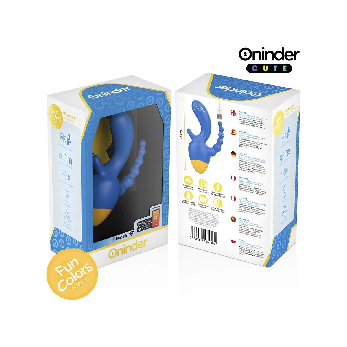 Love 3 Some Dreifachvibrator - Kostenlose Weltweite App von Oninder Cute | Fesselliebe.de