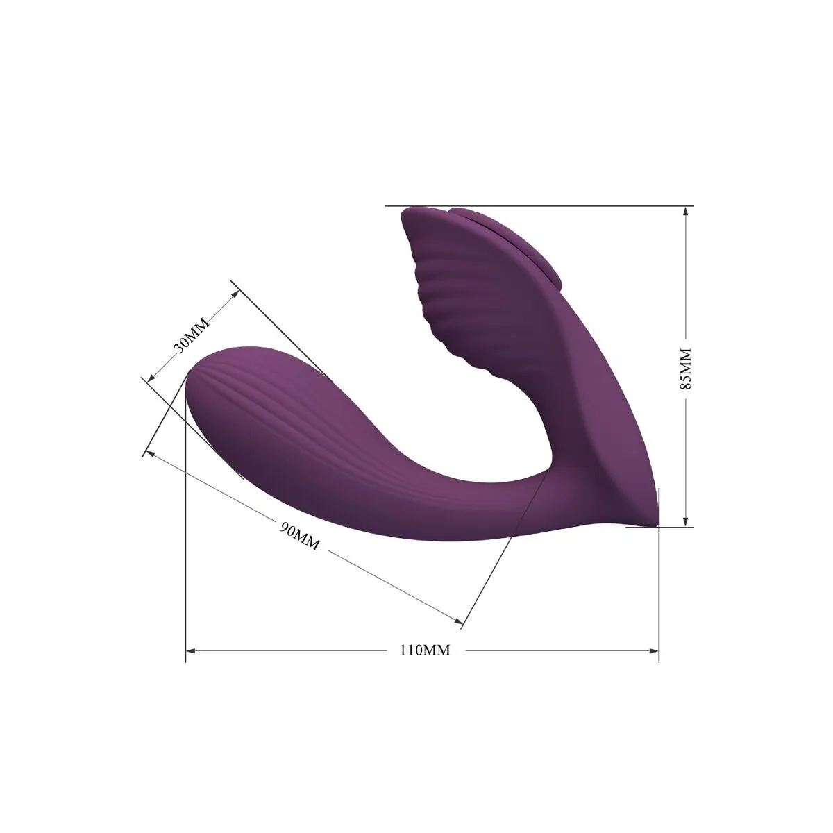 Franz Massager und Vibrator Kostenlose App Lila von Pretty Love | Fesselliebe.de