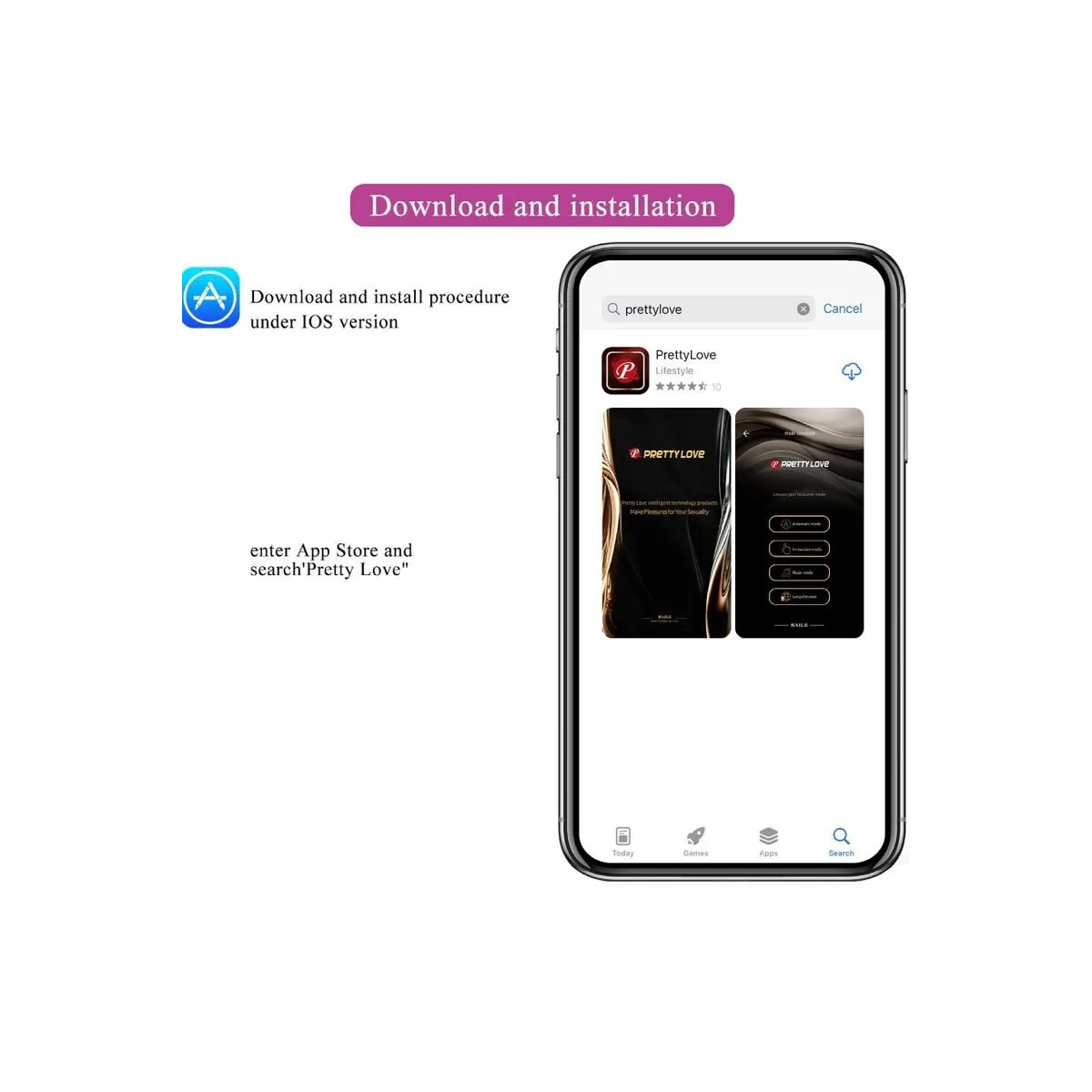 Franz Massager und Vibrator Kostenlose App Lila von Pretty Love | Fesselliebe.de