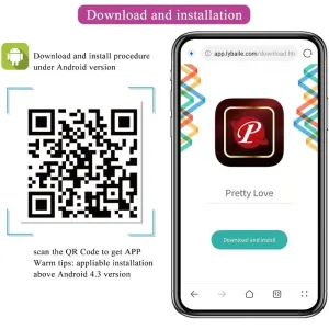 Franz Massager und Vibrator Kostenlose App Lila von Pretty Love