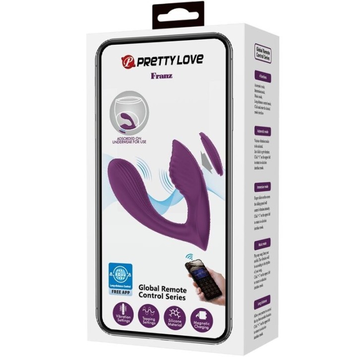 Franz Massager und Vibrator Kostenlose App Lila von Pretty Love | Fesselliebe.de