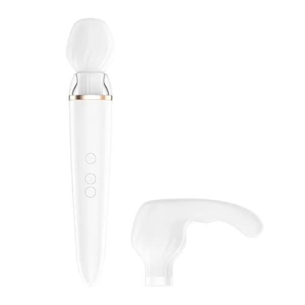 Double Wander App Weiss von Satisfyer Wand | Fesselliebe.de