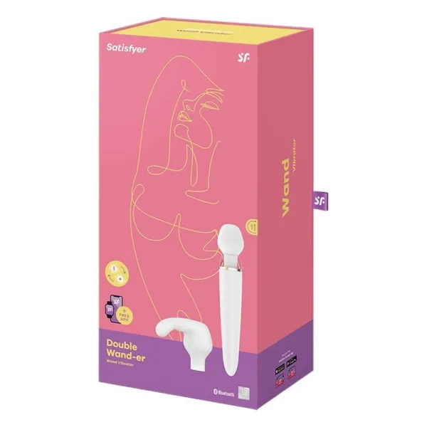 Double Wander App Weiss von Satisfyer Wand | Fesselliebe.de