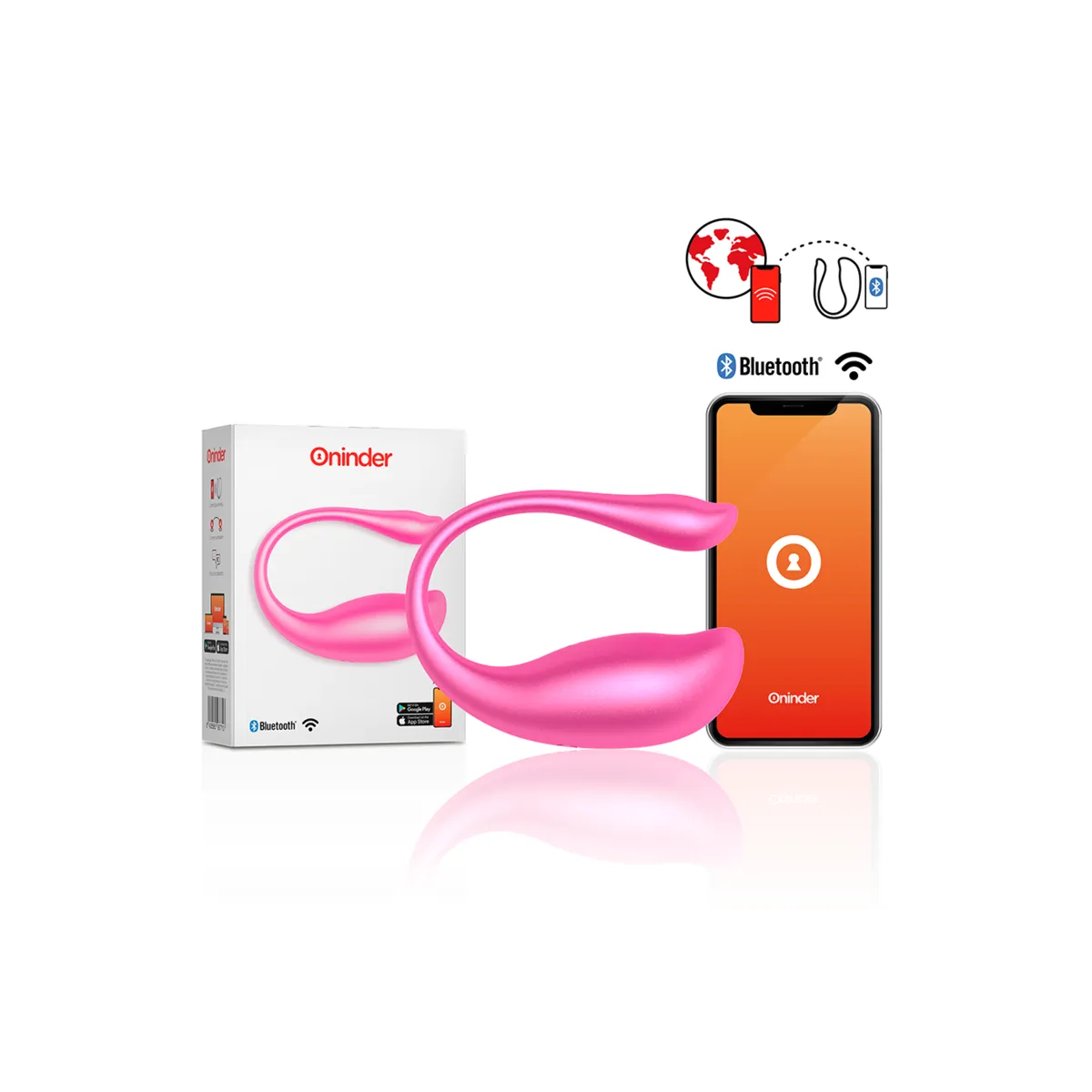 Nairobi Vibrierendes Ei Rosa - Kostenlose App von Oninder | Fesselliebe.de