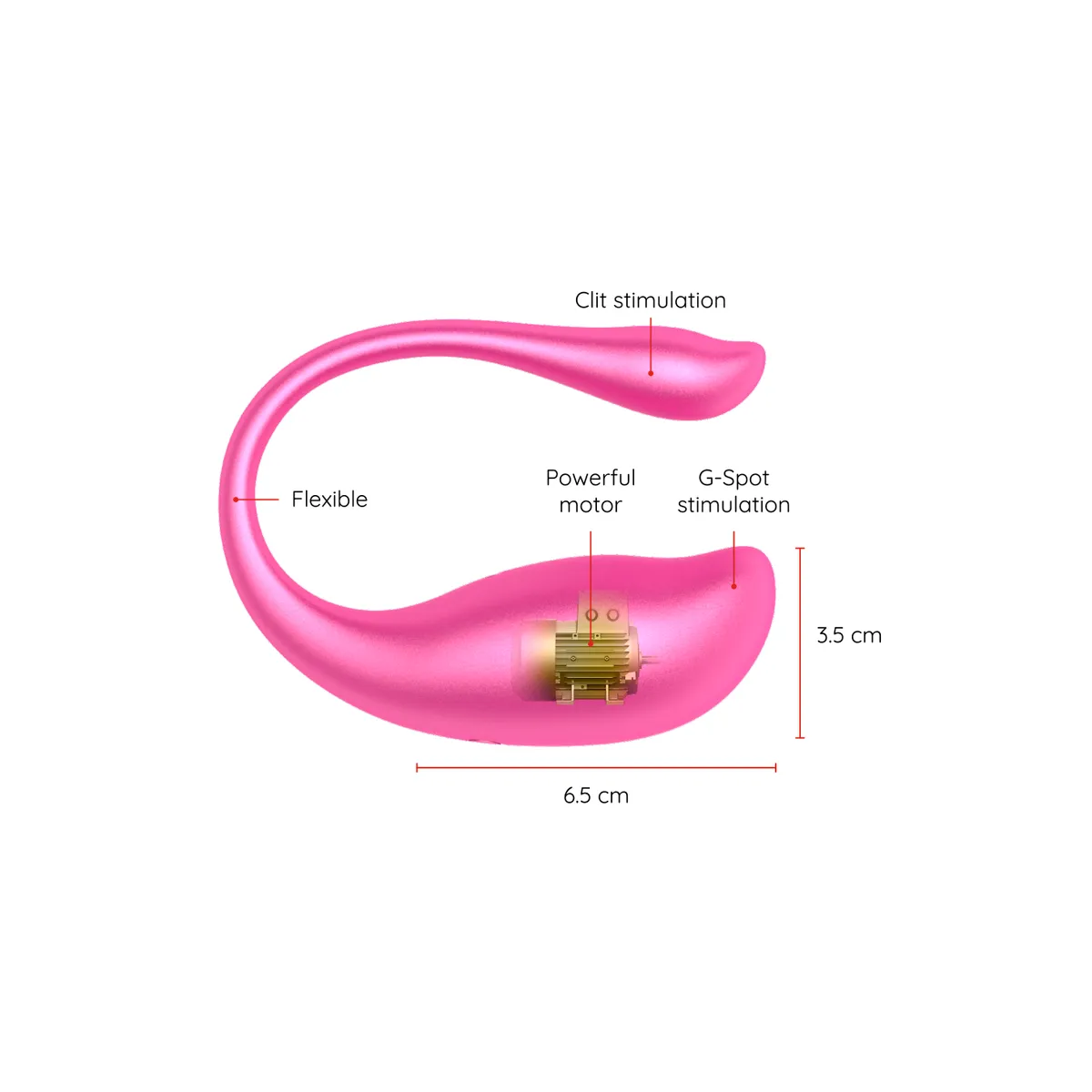 Nairobi Vibrierendes Ei Rosa - Kostenlose App von Oninder | Fesselliebe.de