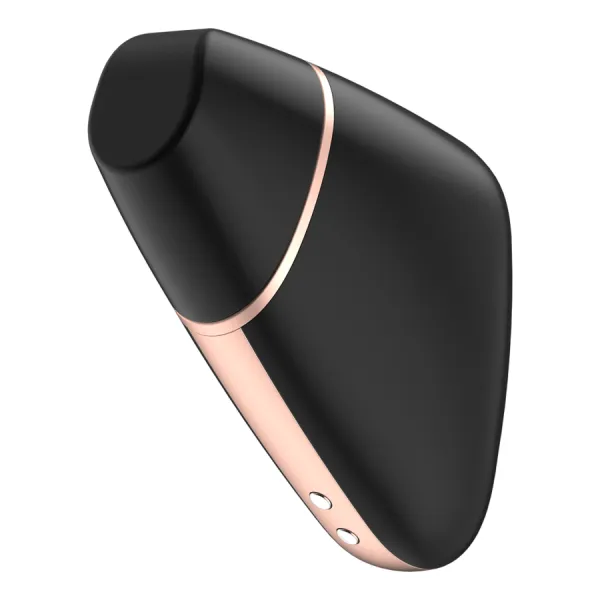 Love Triangle Stimulator & Vibrator Schwarz von Satisfyer Connect | Fesselliebe.de