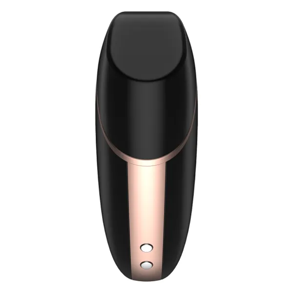 Love Triangle Stimulator & Vibrator Schwarz von Satisfyer Connect | Fesselliebe.de