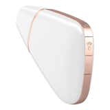 Love Triangle Stimulator & Vibrator Weiss von Satisfyer Connect | Fesselliebe.de