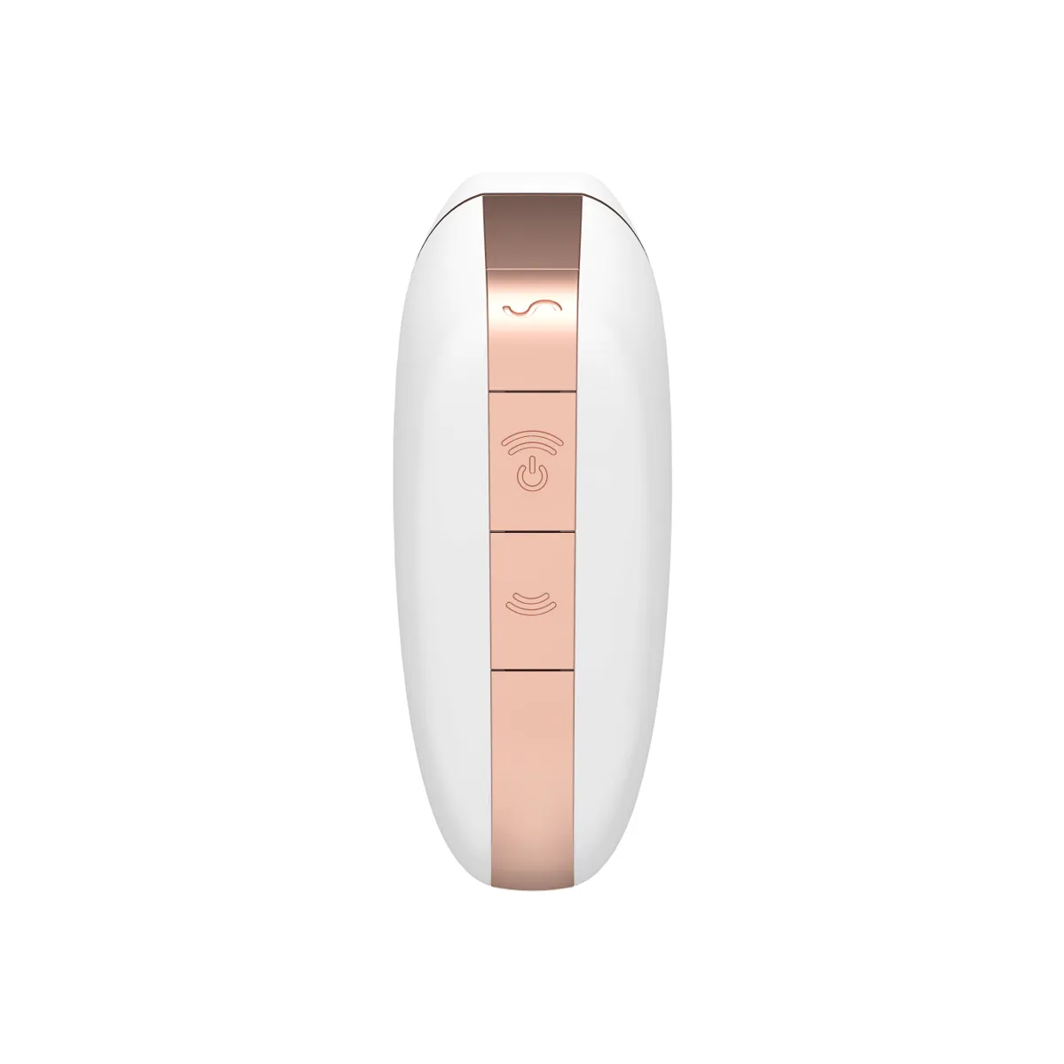 Love Triangle Stimulator & Vibrator Weiss von Satisfyer Connect | Fesselliebe.de