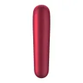 Dual Love Vibrator und Sauger mit Pulsierter Luft Rot von Satisfyer Connect